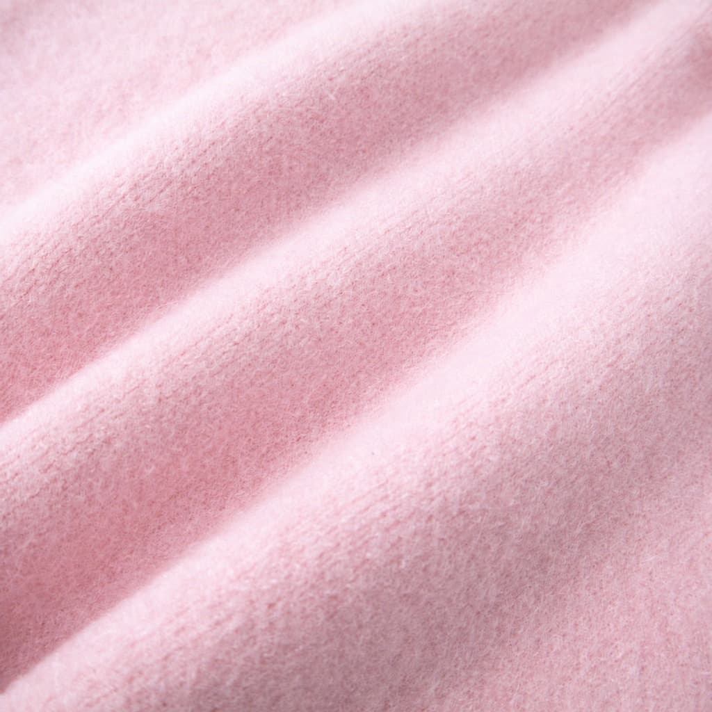 레인모스 포근 카라 반팔 니트탑